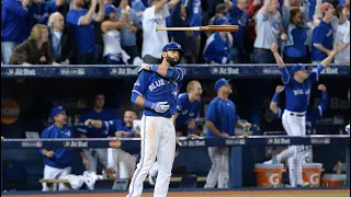 Jose Bautista's EPIC BAT FLIP (2015)