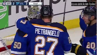 Winnipeg Jets vs St  Louis Blues - NHL Playoff 2019 - Round 1 - Game 6