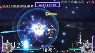 Dissidia 012 Final Fantasy Onion Knight VS Kuja in Time Attack