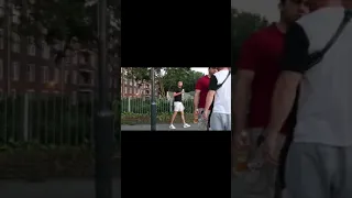 RAW FOOTAGE-London Street Fight. Man Bottled. Keep The Peace Everyone Come On.