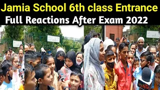 Jamia School Class 6th Entrance exam Students full review 2022-23.