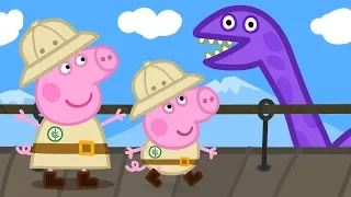 Peppa Pig and George Pig's Dino Adventures! | Peppa Pig Official Family Kids Cartoon