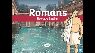 Roman baths lesson for children
