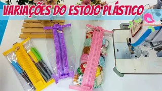 Como Fazer Variações do Estojo Plástico - Dica de Costura #03