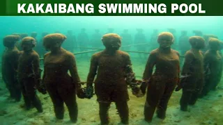 Kakaibang Swimming Pool,Nilagyan ng parang Isang Syudad na Lumubog sa Ilalim!197 ft ang Lalim