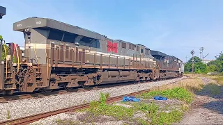 NS 192 into Columbia SC with the Monongahela heritage unit trailing