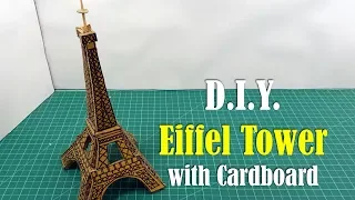 How to Make an Eiffel Tower with Cardboard