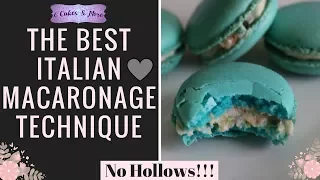 Italian Macaron Video (Macaronage)