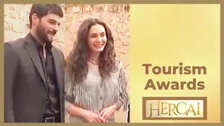 Hercai ❖ Tourism Awards ❖ Akin Akinozu & Ebru Sahin ❖ Closed Captions 2021