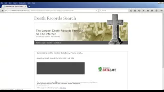 Free Death Records Search