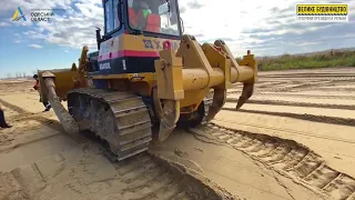 🔥 У розпалі будівництво майбутньої дороги до Одеського морського торговельного порту.