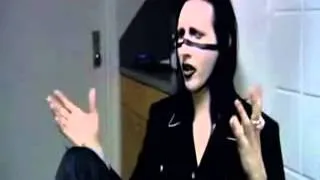 Marilyn Manson, интервью на русском языке.avi