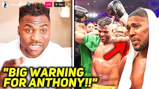 JUST NOW: Francis Ngannou Sends BRUTAL STATEMENT To Anthony Joshua
