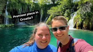 Visiting EUROPE'S BEST National Park (PLITVICE LAKES is the PRETTIEST PLACE in CROATIA!)