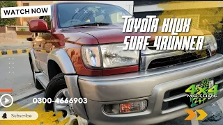 Toyota Hilux Surf  SSR-X 3.0 Diesel 2000 Model For Sale | Full Video Review | 0300-4666903