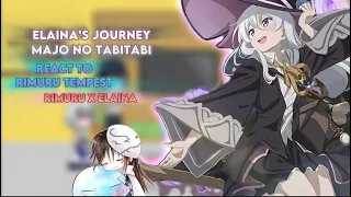 Wandering witch: The journey of Elaina react to Rimuru [AU] |Gacha reaction| ship: Rimuru x Elaina