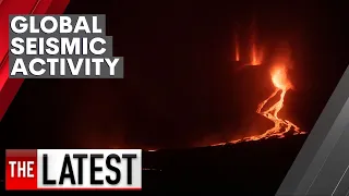 Lava from La Palma volcano reaches the ocean | 7NEWS