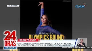 Pinay gymnast Emma Lauren Malabuyo, pasok na sa Paris Olympics matapos magwagi... | 24 Oras Weekend