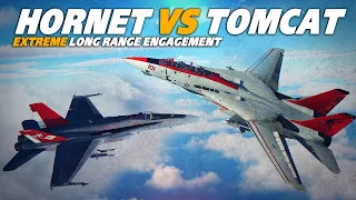 The Better Naval Fighter ? F/A-18C Hornet Vs F-14B Tomcat | Digital Combat Simulator | DCS |
