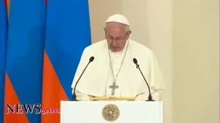 Pope Francis calls Armenian Massacres Genocide during his Armenian visit