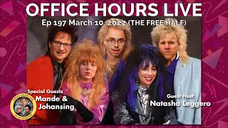 Natasha Leggero, Joe Mande, Kacey Johansing on Office Hours Live (Ep 197 3/10/22)