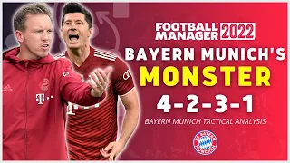 Bayern Munich MONSTER FM22 tactic | Lewandowski  on FIRE | Football Manager 2022 | Tactical Analysis