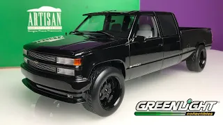 1:18 Chevrolet Silverado 3500 - Greenlight Artisan (Unboxing)