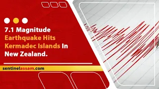 7.1 Magnitude Earthquake Hits Kermadec Islands In New Zealand.