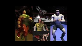 LEGENDS OF WRESTLING II: Jerry "the king" Lawler/Andy Kauffman storyline in career mode
