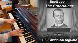 S. Joplin - The Entertainer, ragtime (piano)