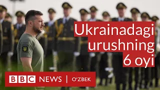 Украина урушига 6 ой тўлди: Унинг якунига ишоралар борми? BBC News O'zbekiston Rossiya Russia Dunyo