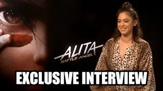 Rosa Salazar discusses ALITA: BATTLE ANGEL - Exclusive Interview