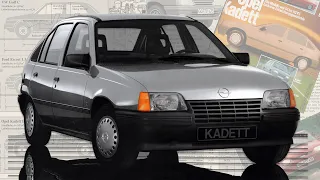 OPEL KADETT • E • трижды НАРОДНЫЙ автомобиль • КАКИМ он был в 1980-х?