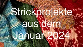 37. Strickpodcast: Strickprojekte aus dem Januar 2024