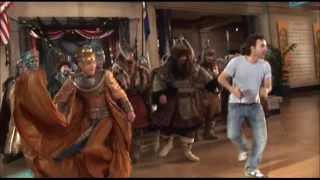 Night at The Museum Behind the Scenes - Ahkmenrah Dancing