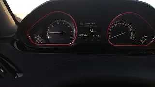 208 GTI BPS Acceleration 0-100 km/h