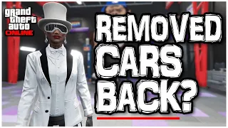 Removed Cars Are Back? | How To Buy Them | GTA Online |  #GTA