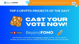 Today's Top 5 Crypto Projects & Communities: Voted by YOU + Latest News!