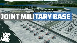 Upgrading Our Naval Base with an Airfield in Cities Skylines | City of Canalville