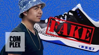 Selling Fake Air Jordan Shoes to Hypebeasts: Hidden Camera Prank On Complex