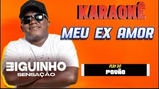 Playback, MEU EX AMOR , ( versão ) BIGUINHO SENSAÇÃO / KARAOKÊ