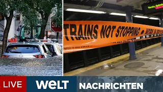 REKORDUNWETTER in USA: Tote, Notstand und Chaos in New York | WELT Newsstream