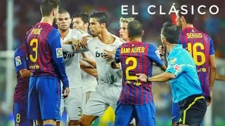 El Clasico ● Best Fights, Fouls & Red Cards ● Real Madrid vs Barcelona