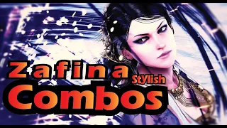 Zafina Stylish Combos  | Zafina Tekken 7 Season 5 Max Damage Wall Combos