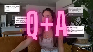 Q+A // No Hunger Signals, Metabolism Not Healing, Amenorrhea (but no other symptoms) + More!