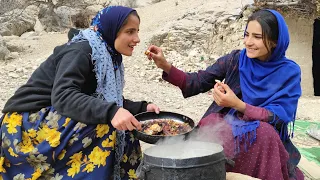 Cooking a delicious meal by Narges and Fatima