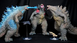 Godzilla 2021 Alpha Kaiju Figures Review and Comparisons (Ezhobi)