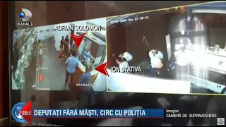 Stirile Kanal D(07.07.) - Deputati fara masti,  circ cu politia! Cum s-a terminat? | Editie de seara