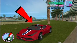 Secret Ferrari Super Car Location In GTA Vice City 2020 ! Hidden Place #GTAVC | GTA CLUB