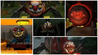 Choo Choo Charles/ 5 different fan games/ Spider train